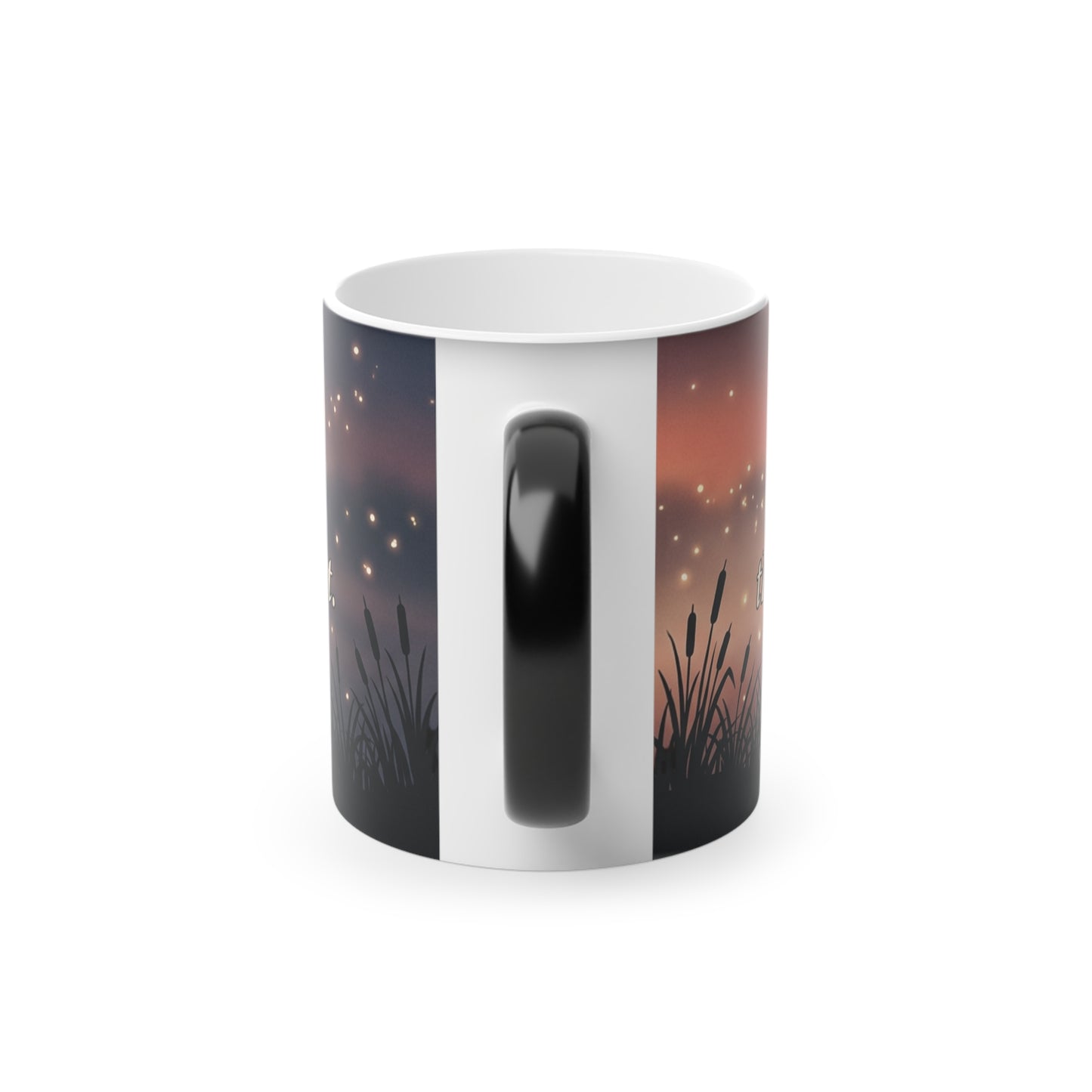 “The World Can Wait” — Heat Reveal Mug