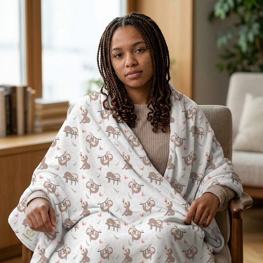 Slow Days™ — Sherpa Fleece Blanket