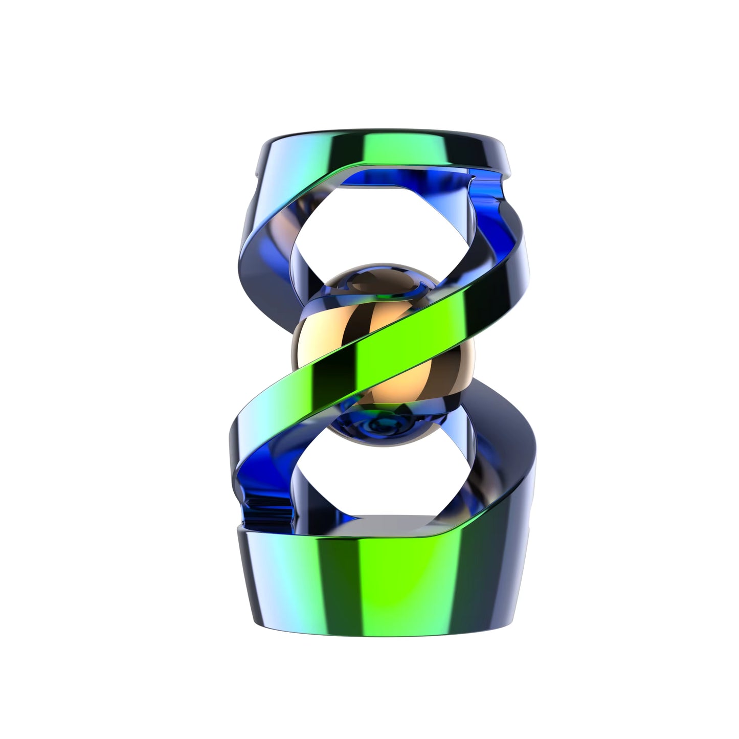 Stillpoint™ — Kinetic Spiral Desk Fidget