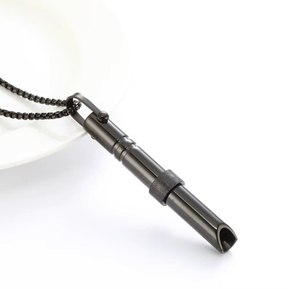 Quiet Breath™ — Breathing Whistle Necklace