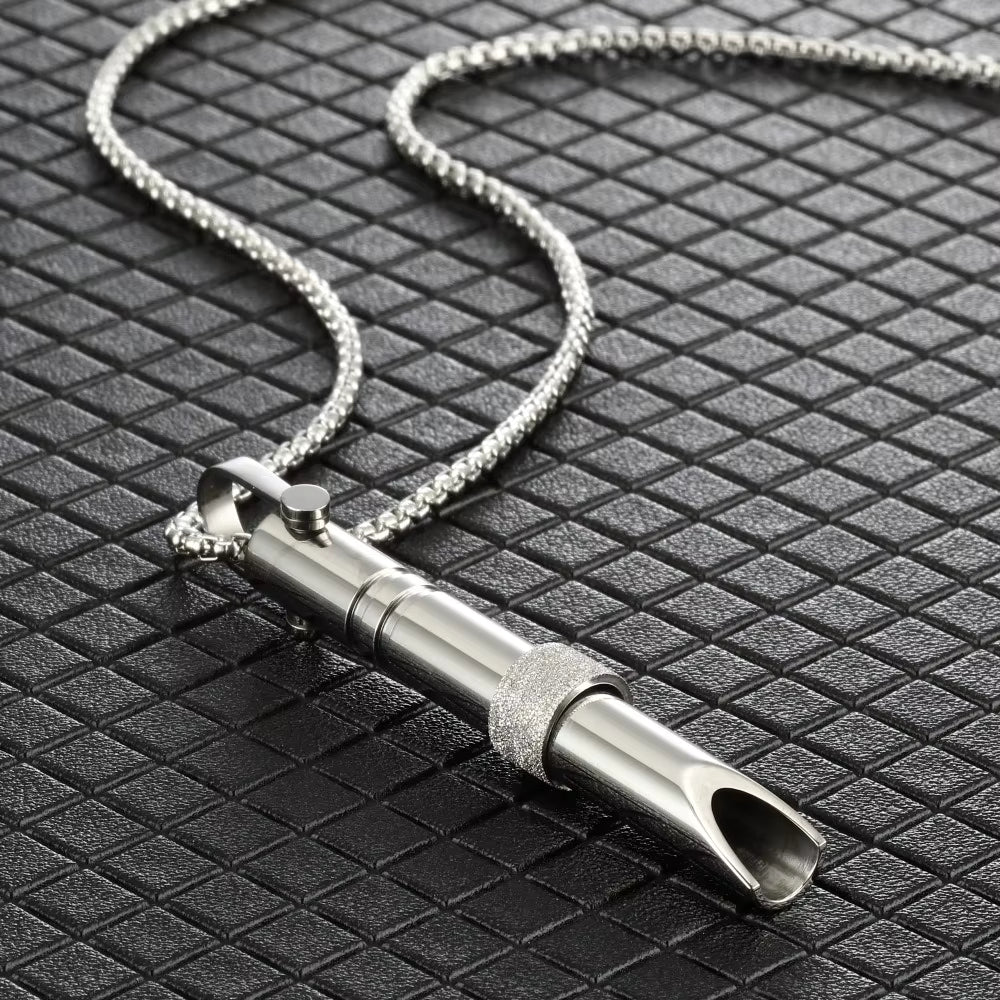 Quiet Breath™ — Breathing Whistle Necklace