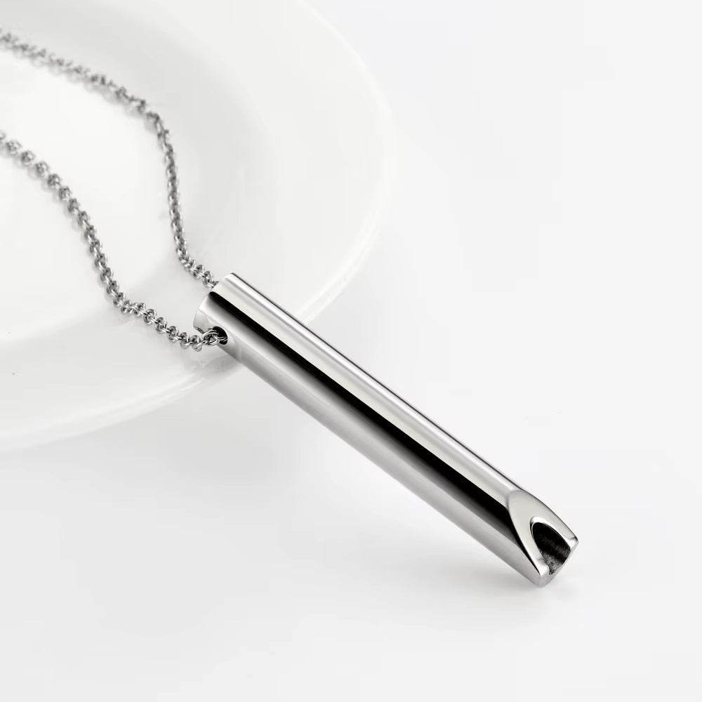Quiet Breath™ — Breathing Whistle Necklace